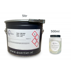 Quartier Zero Magnum Lacquer 2K 5ltr + 500ml Hardener  800.0446.5500 (DC)